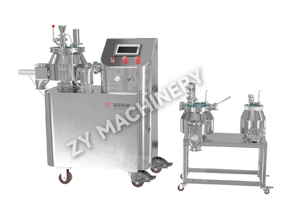 Mesin Lab Granulasi Basah Mangkuk R&D yang Dapat Dipertukarkan GHL