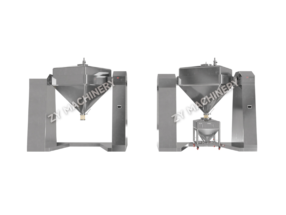 HGD Mixer Tempat Tetap (Mixer Kerucut Persegi)