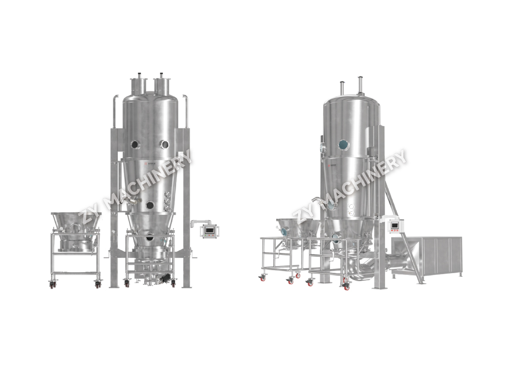 Mesin Granulator & Pelapis Fluid-bed Multi-Fungsional DLP