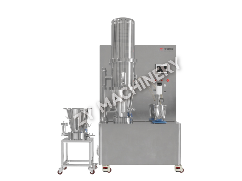 Mesin Lab Granulasi & Pelapisan Fluid-bed Multi-Fungsional R&D DLP